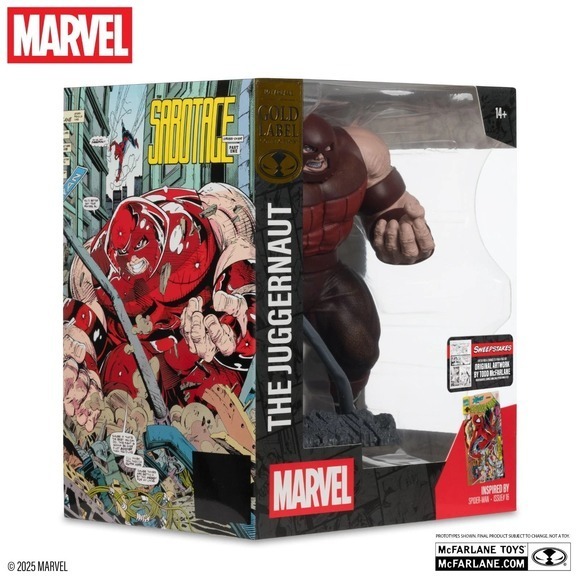 McFarlane Marvel The Juggernaut 1:10th Gold Label Posed Figure Statue Figurine - Picture 5 of 8